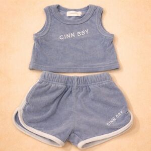 🐻 CINNAMON BABY TERRY CLOTH SET